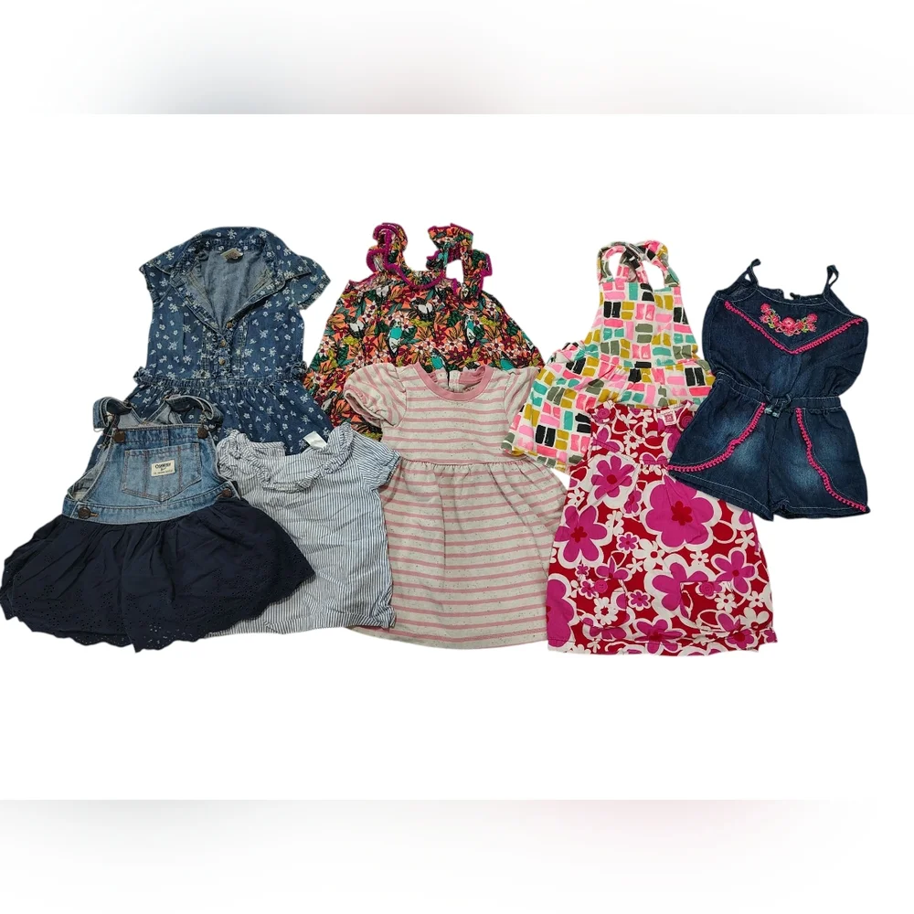 Girls 2T Clothing Lot Bundle‎ OshKosh B’gosh Carter’s Cat & Jack Limited Too